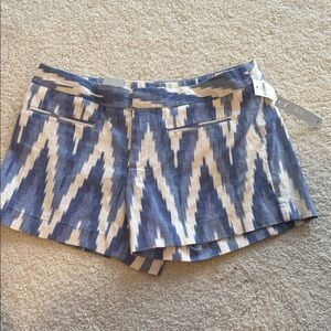 GAP Shorts in Blue and Cream